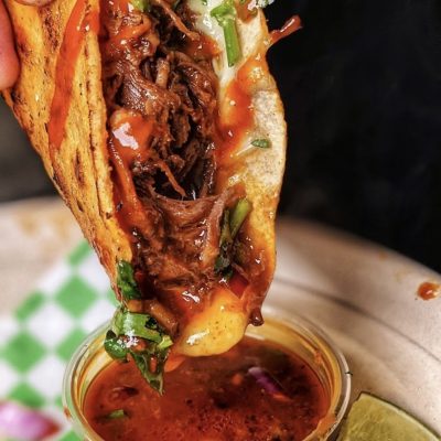 Birria tacos in London
